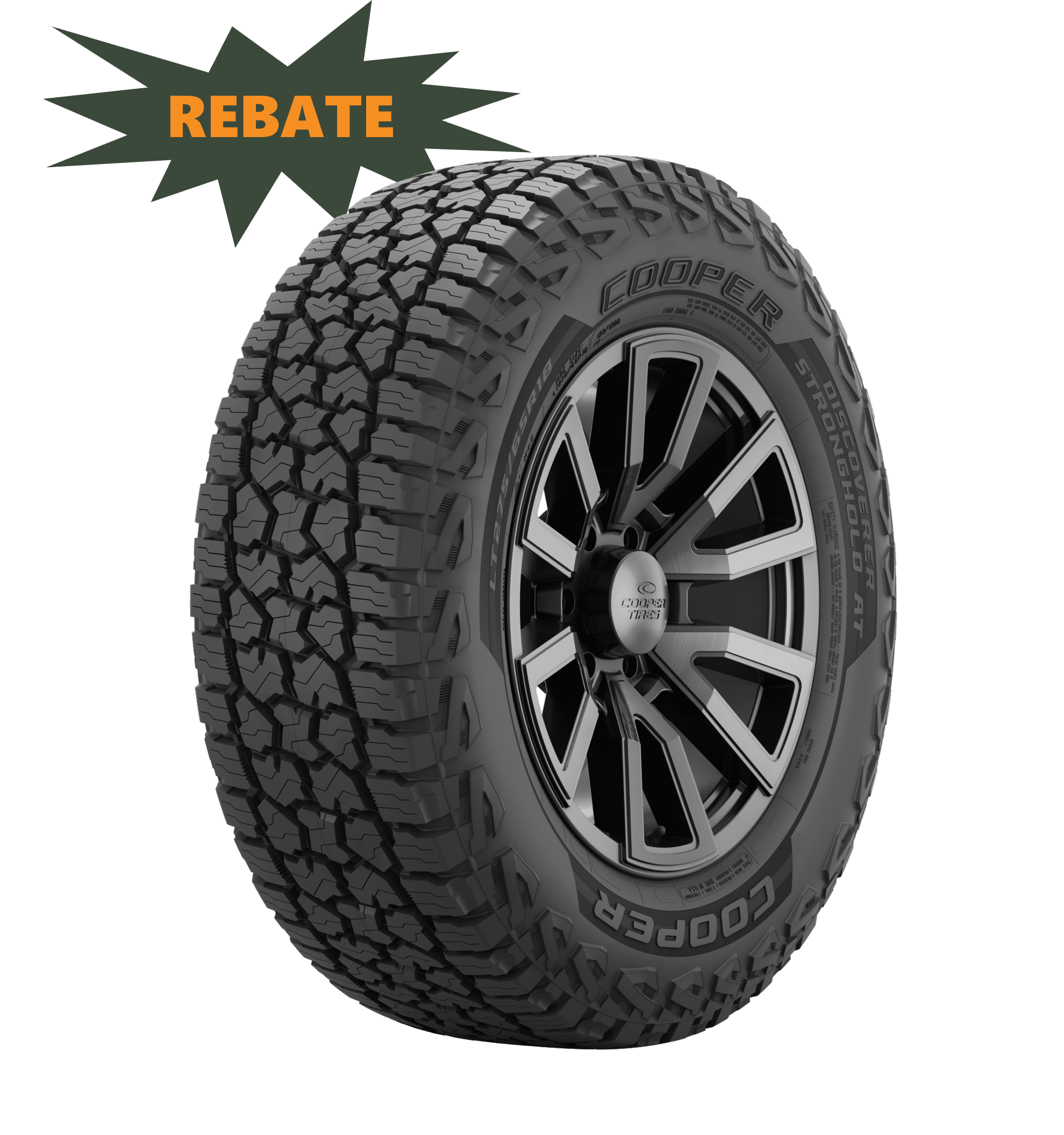 Cooper Discoverer Tires - AT3 Rugged Trek SRX - Walmart.com