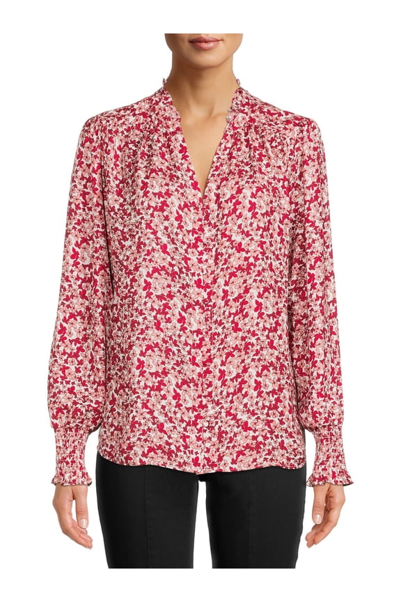 Women's Button Front Blouse