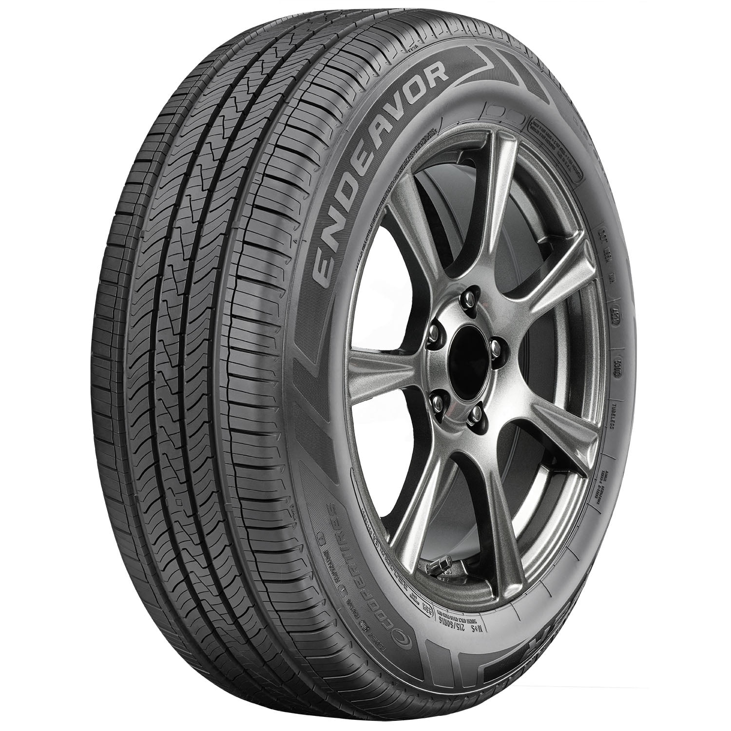 Cooper Endeavor All-Season Passenger Tire, 215/60R16 95V, Enhanced ...