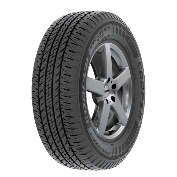 Cooper Evolution HT2 245/65R17 107T Passenger/Truck/SUV Tire Fits: 2004 Jeep Grand Cherokee Overland, 2019 Jeep Cherokee Trailhawk Elite
