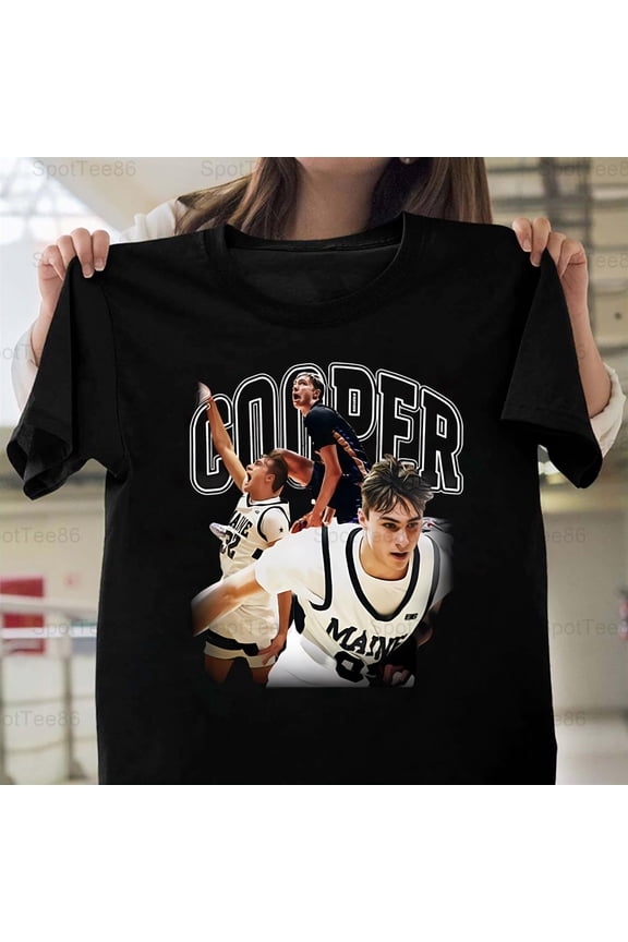 Cooper Flagg Coop Vintage Style 90s Retro Basketball Fan Graphic G204 Unisex T-Shirt, Up to Size 5XL