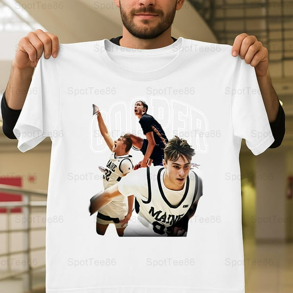 Cooper Flagg Coop Vintage Style 90s Retro Basketball Fan Graphic G204 Unisex T-Shirt, Up to Size 5XL