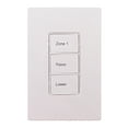 thumbnail image 1 of Cooper GreenGate RC-3TLB-Z1D-W 3-Button Room Controller Wallstation, White, 1 of 2