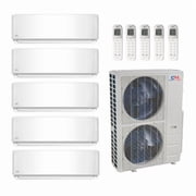 Cooper & Hunter 48,000 Btu 20.4 SEER2 R-454B 5-Zone Ductless Mini Split Heat Pump System- 9k-9k-9k-9k-9k - CH-R48MES-230VO - 4 CH-R12MOLVWM