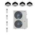 thumbnail image 1 of Cooper & Hunter Mini Split AC Heat Pump Multi 4 Zone 9000 9000 9000 24000 BTU 22.4 Seer, 1 of 8