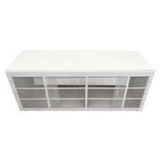 Cooper & Hunter Universal PTAC Folded Metal Wall Sleeve and Exterior Grille for Packaged Terminal Air Conditioner Coated Insulated Including Condensate Drain Kit