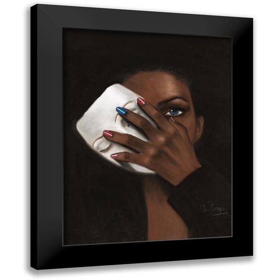 Cooper, Laurie 12x14 Black Modern Framed Museum Art Print Titled - In Justice for All