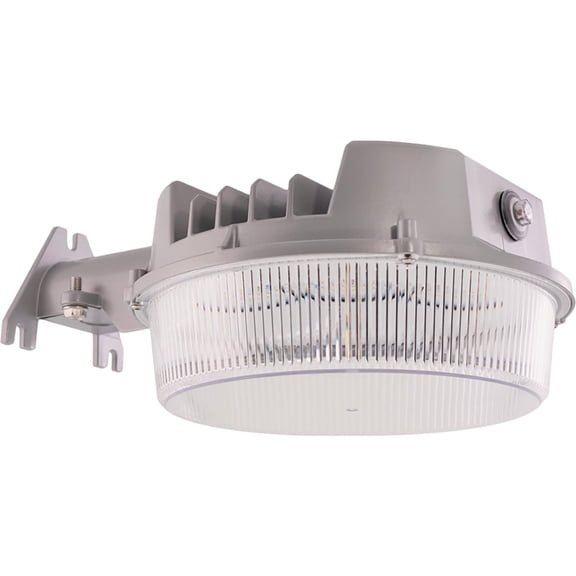 Halo Gray Dusk To Dawn LED Outdoor Area Light Fixture, 7000 Lm. ALB7A40GY Residential Use, Standard Application