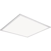 White Aluminum Energy Efficient LED Ceiling Light Panel