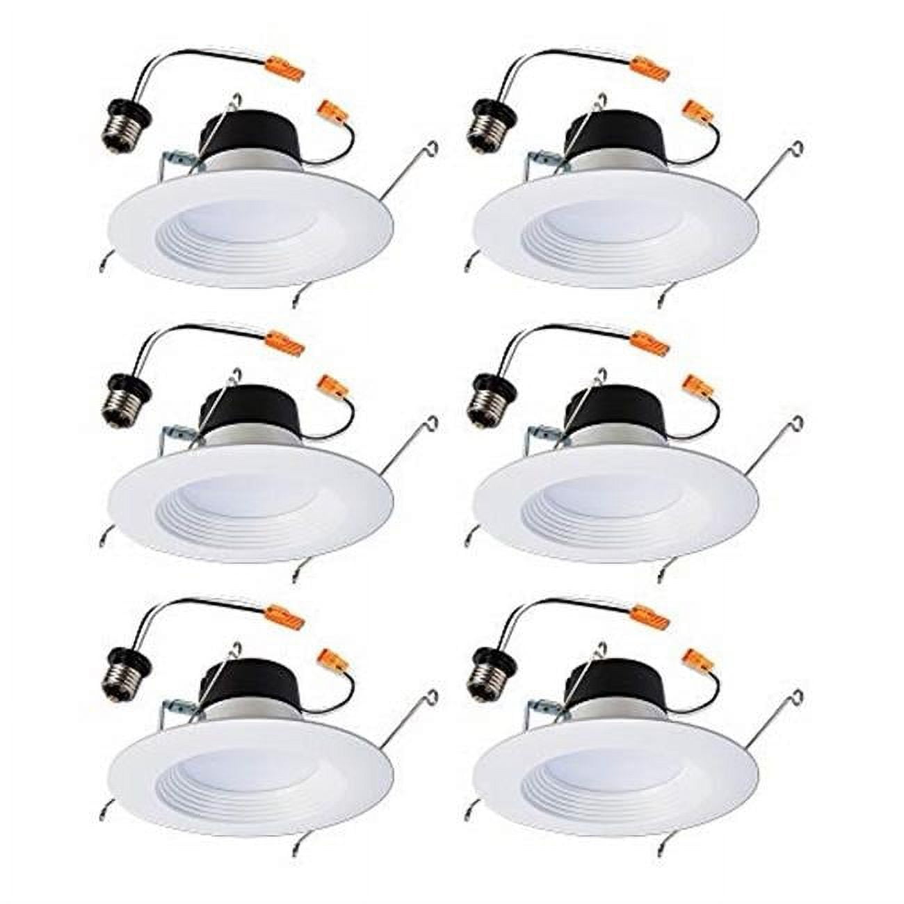 Matte White 5/6 Inch LED Retrofit Recessed Lighting Kit
