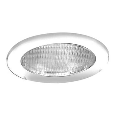 Halo 951 4" Lensed Shower Trim Ring Only Prismatic Glass Lighting Accessories and Parts Recessed Lighting Accessories Trim Rings