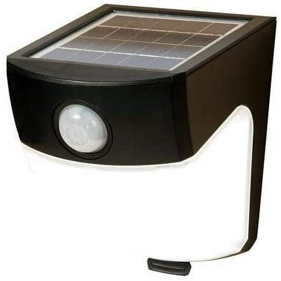Cooper Lighting MSLED300 Solar LED Wedge Light, Motion-Activated, 300 Lumens, 40-Watt - Quantity 2