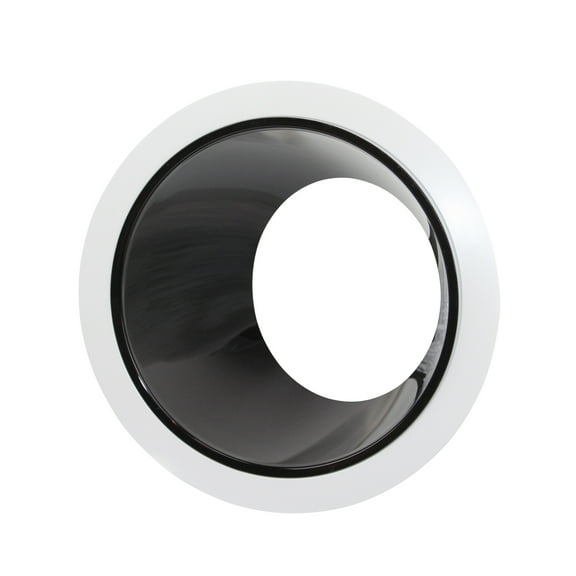 Cooper Lighting Portfolio 6470B Hid 6" Reflector Black Specular White Ring Recessed Light Ceiling Mo