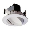 thumbnail image 1 of COOPER LIGHTING LED Retrofit Trim & Gimbal, White, 10-Watt, 4-In. RA406930WHR, 1 of 4
