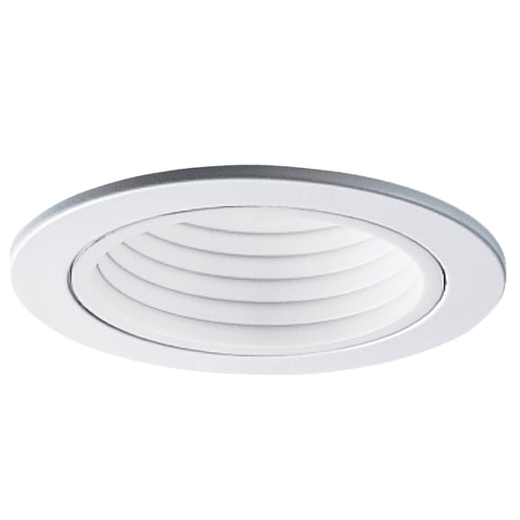 HALO Baffle Trim RE-4001WB - Plastic Body - White