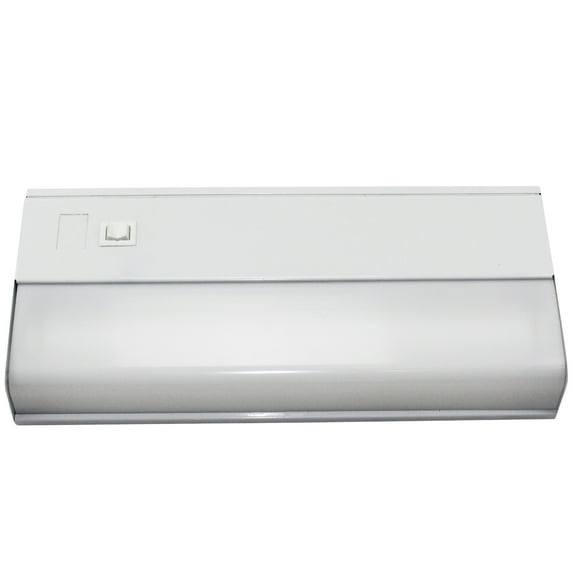Cooper Metalux 18 Inch Fluorescent Under Cabinet Light Fixture 8615 R easy On Off Switch White, Lamp