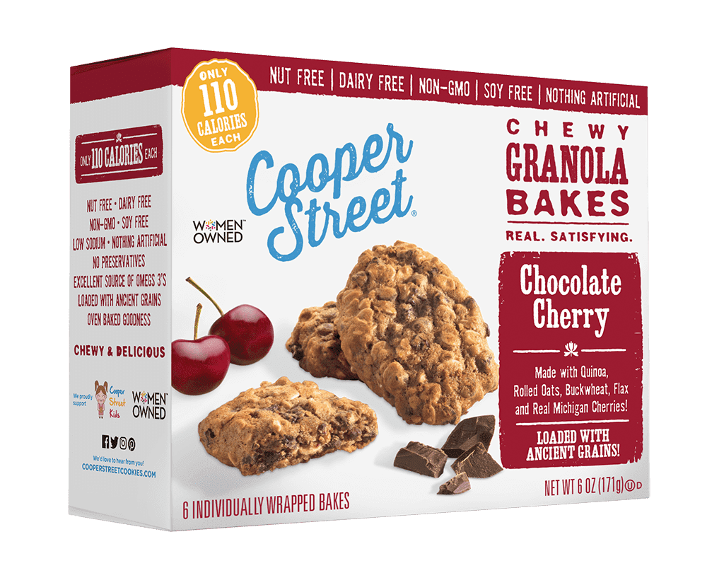 Cooper Street Chocolate Cherry Chewy Granola Bakes, 6 OZ (Pack of 6