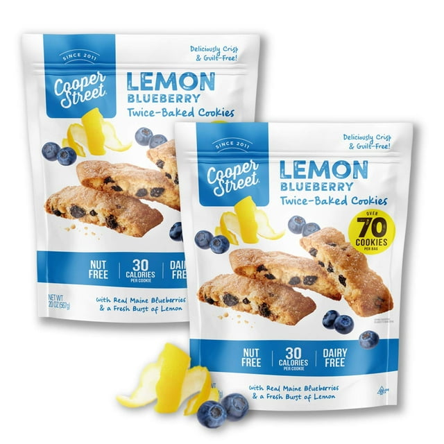 Cooper Street Cookies All Natural Twice Baked Crispy Cookie, Nut