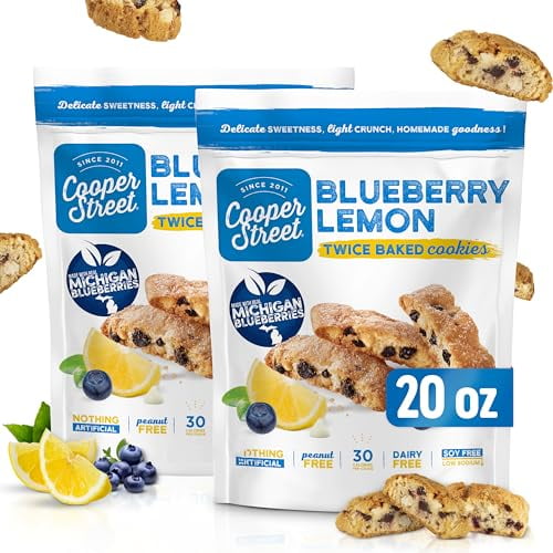 Cooper Street Italian Biscotti Cookies Twice Baked Biscotti Style