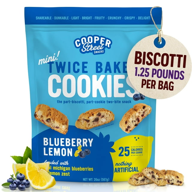 Cooper Street Italian Biscotti TMA3 Cookies Twice Baked Biscotti