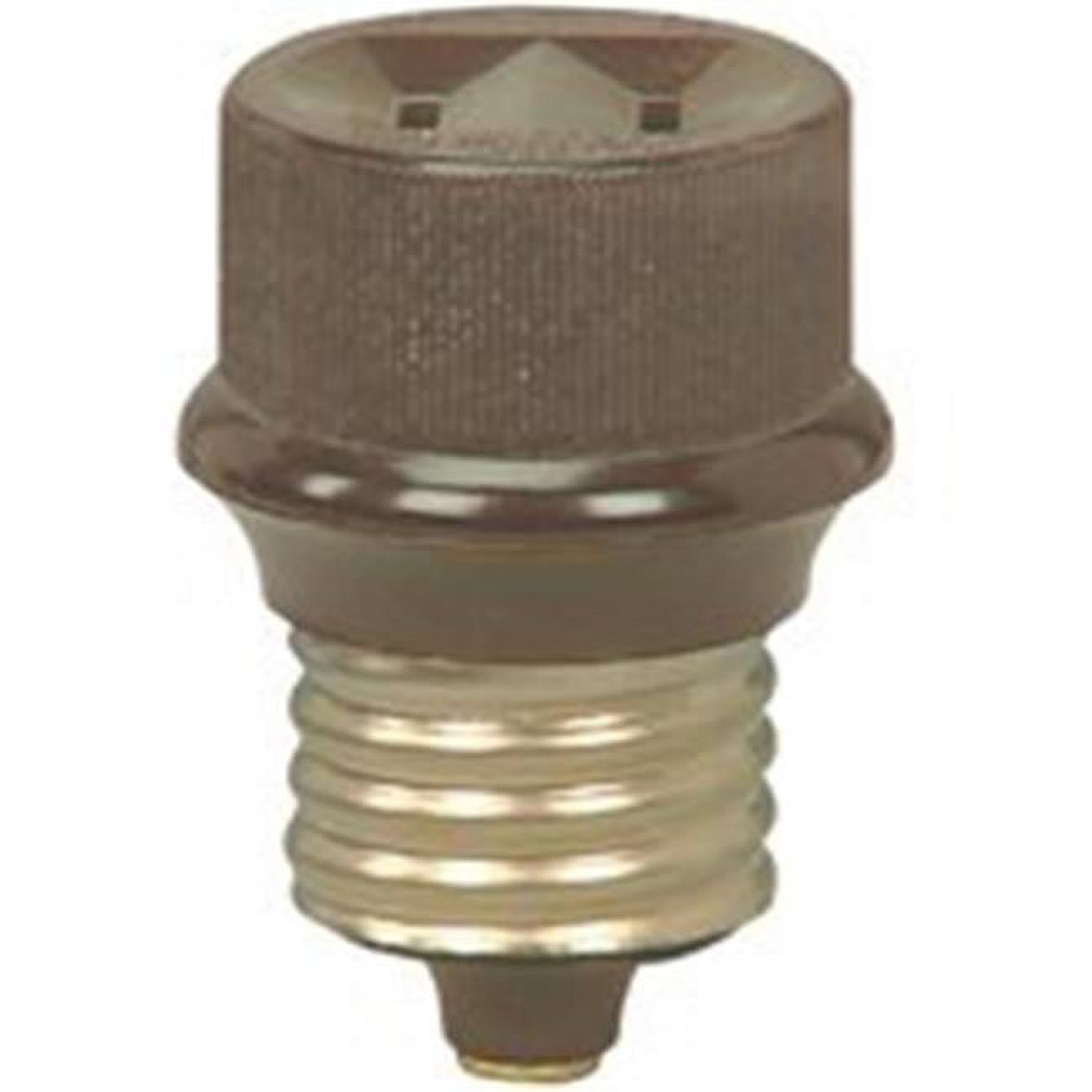 Cooper Wiring 808BOX Brown Keyless Lampholder Adapter