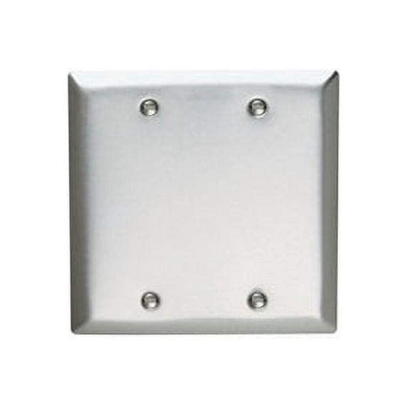 Cooper Wiring 93152 Stainless Steel Wallplate