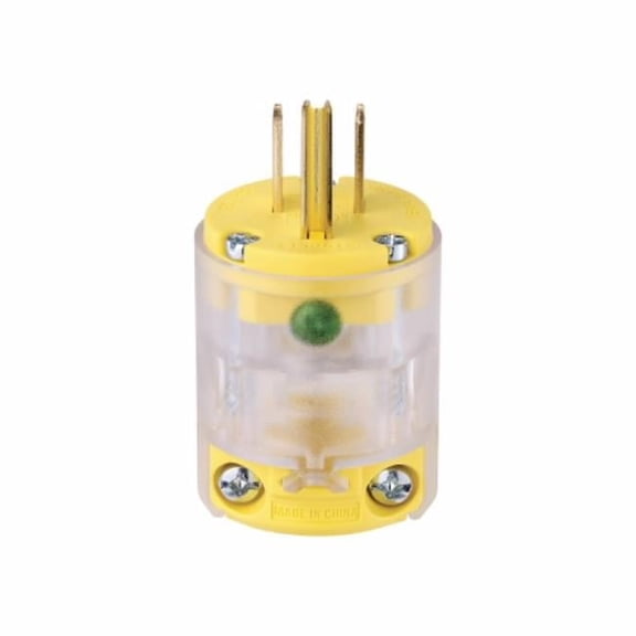 Cooper Wiring Device 515PLTY-F Straight Blade Plug
