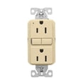 thumbnail image 1 of Cooper Wiring Device TRGF15V 15A Self Test Tamper Resistant GFCI, Ivory, 1 of 1