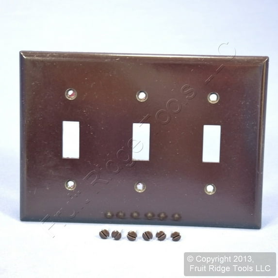 3g std brown toggle plate