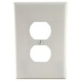 thumbnail image 1 of Cooper Wiring Devices  2142W-Box Jumbo Receptacle Wall Plate - White, 1 of 1