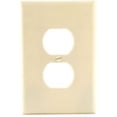 thumbnail image 1 of Cooper Wiring Devices 393726500 2142V-Box Jumbo Receptacle Wall Plate - Ivory, 1 of 4