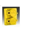 thumbnail image 1 of Cooper Wiring Devices 65W49 Recp Single WT 15A 250V 2P3W H/L YL, 1 of 1