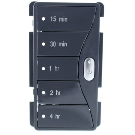Cooper Wiring Devices 955HKSG-P Face Plate Color Change Kit for Aspire Timer (15,30,1,2,4), Silver Granite Color
