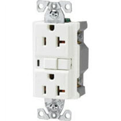 Cooper Wiring Devices Cooper Wiring VGF20A 20-Amp, 2-Pole, 3-Wire, 125-Volt, Duplex GFCI Receptacle
