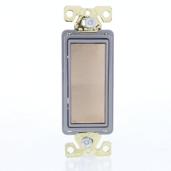 Cooper Wiring Devices CuVerro Rose 7623CUR 3Way Decorater Switch 20A 120/277V