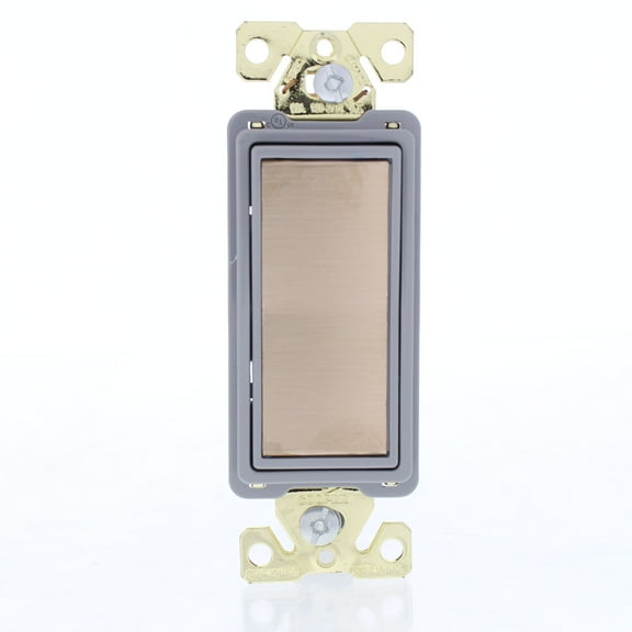 Cooper Wiring Devices CuVerro Rose 7623CUR 3Way Decorater Switch 20A 120/277V