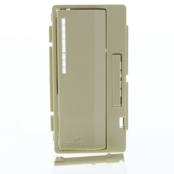 Cooper Wiring Devices AMC-V-BP Face Plate Color Change Kit for Master Dimmer Models AAL06, AIM10 and AF10, Ivory