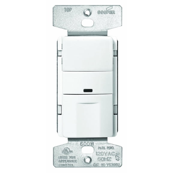 Cooper Wiring Devices OSP10M-W Commercial Grade Passive Infrared Wall-