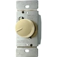 thumbnail image 1 of Eaton Wiring Devices RFS5-V-K Rotary Control Switch, 5 A, 120 V, Rotary Actuator, Polycarbonate, Ivory, 1 of 2