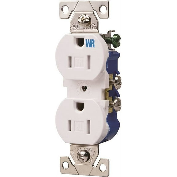 Cooper Wiring Tr & Wr 15A Duplex Receptacle TWR270W
