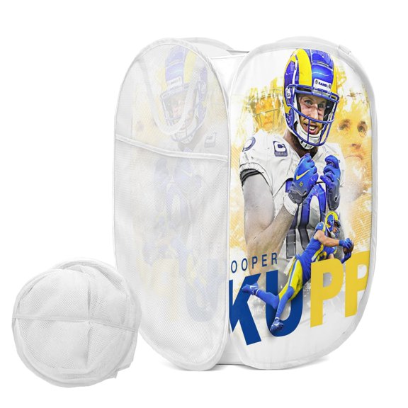 Cooper and Kupp Fold-Flat Printed Laundry Tote.15"  24"