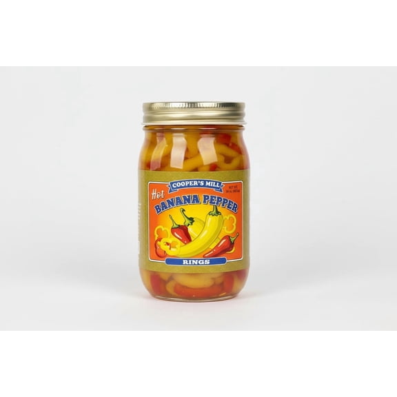 Cooper's Mill Hot Banana Pepper Rings