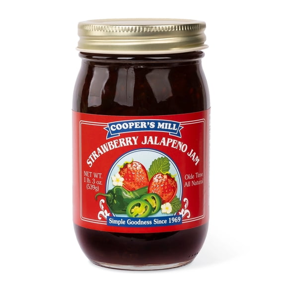 Cooper's Mill Strawberry Jalapeno Jam - Pint