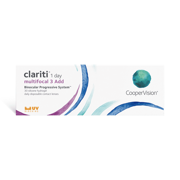 clariti 1 day multifocal 3 Add Contact Lenses