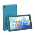 thumbnail image 1 of Tablet Android 15 Tablets 7 inch, 8GB RAM, 32GB ROM Support 1TB Expand Computer Tablet PC, Quad-Core Processor, IPS Touch Screen, 2+5MP Dual Camera, 3000mah Battery, WiFi Tableta, Navy, 1 of 7