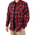 thumbnail image 1 of COOPLUS Mens Button-Down Shirt Paild Cotton Long Sleeves Shirts for Men Casual Pocket Shirt, 1 of 5