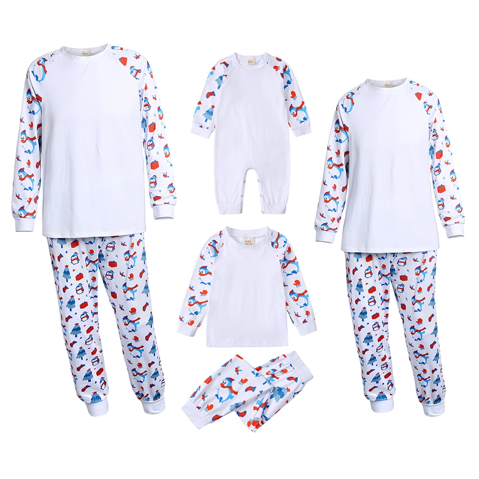 Coopserbil 2023 Family Toddler Christmas Pajamas onesie Baby Boy