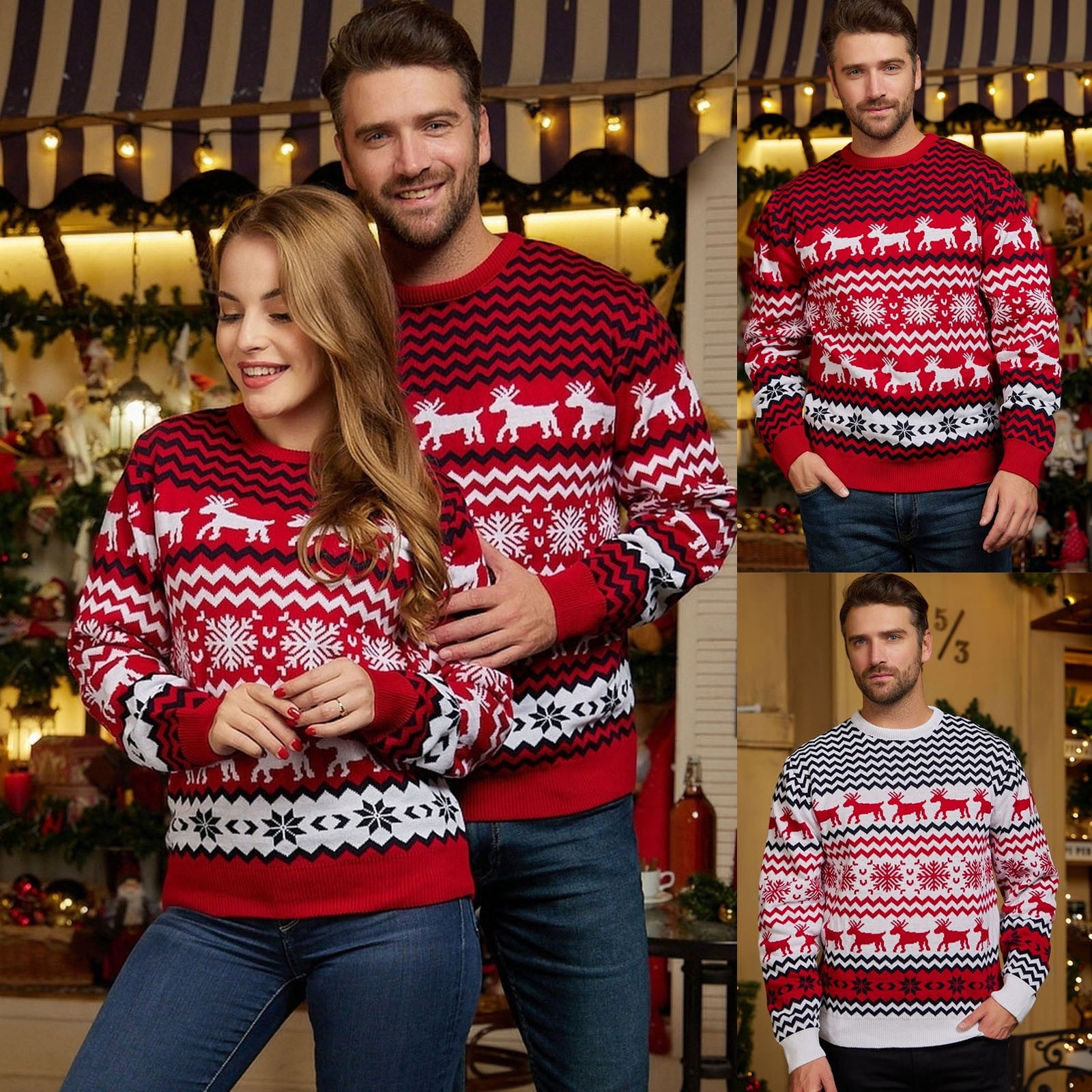 Coopserbil 2023 Pajama Family Christmas Pajamas Men'S Pajamas Velvet