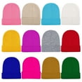 thumbnail image 1 of Cooraby 12 Pack Knitted Winter Beanie Cold Weather Acrylic Warm Skull Cap Cuff Watch Hat for Men or Women Homeless Donation, 1 of 7