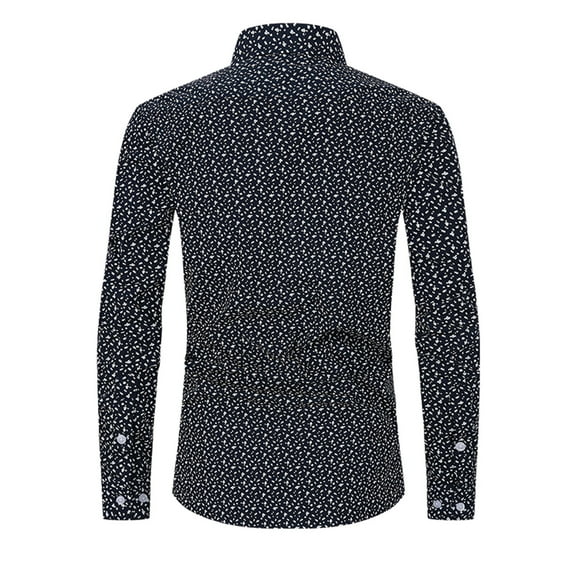 Coorders Fit casual Dress Shirts, Mens Solid Long Sleeve Dress Shirts Stretch Cotton Business Shirt,Dark Blue,M